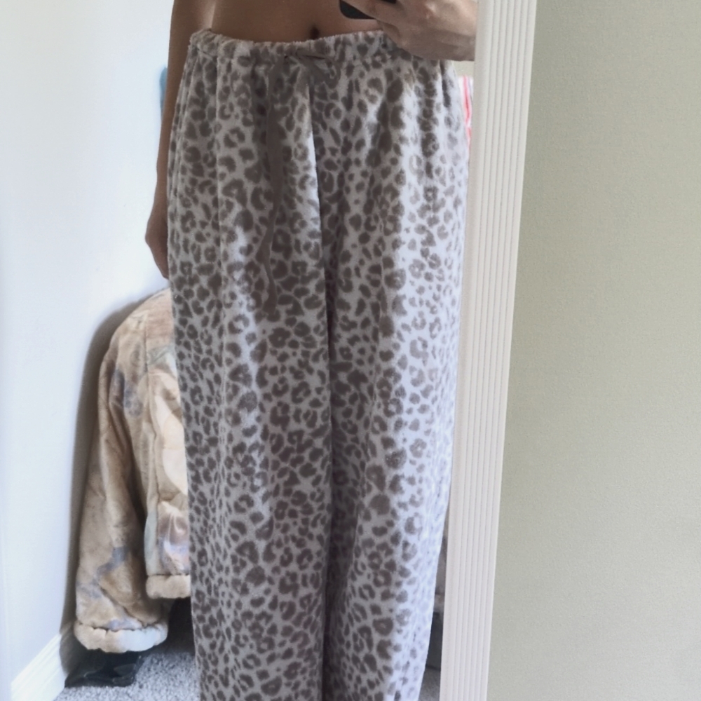 leopard pj's pants